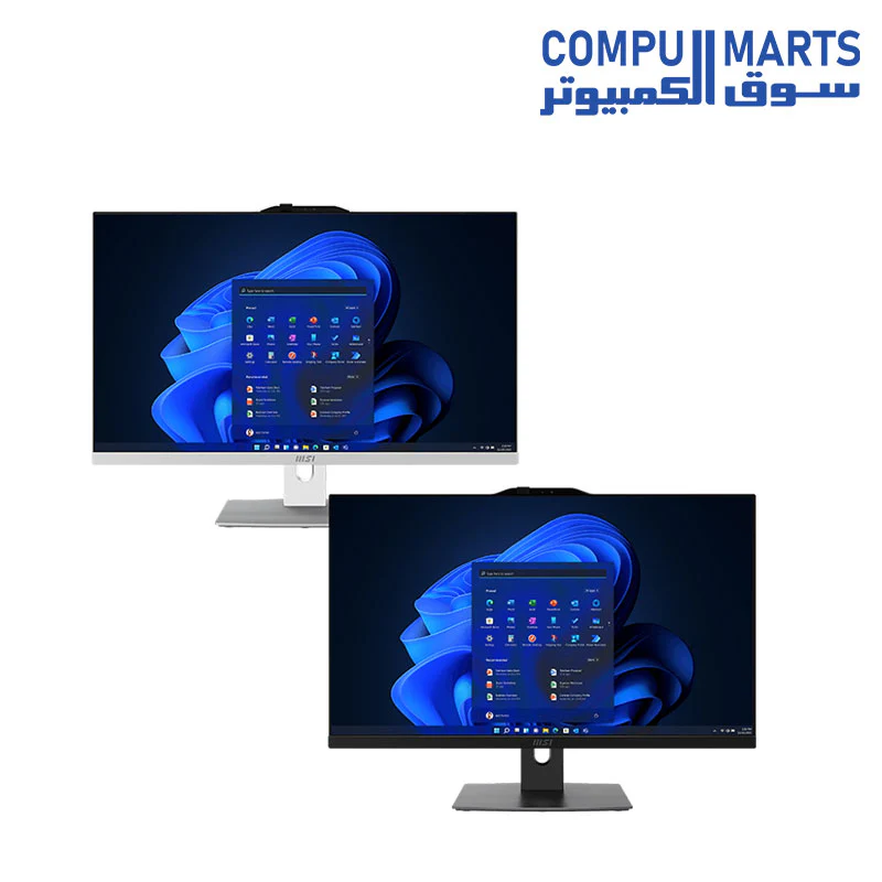 MSI Modern AM272P ALL IN ONE AIO Desktop, Intel Core I5 1235U, 16GB (2x8G) DDR4 , SSD 512GB - Image 3