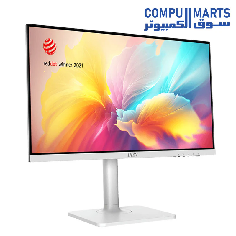 MSI Modern MD2412P, 24", 1920 x 1080 (FHD) IPS, FreeSync, HDR Ready, 100Hz, TUV Certified Eyesight Protection, 1ms, VGA, HDMI - Image 2