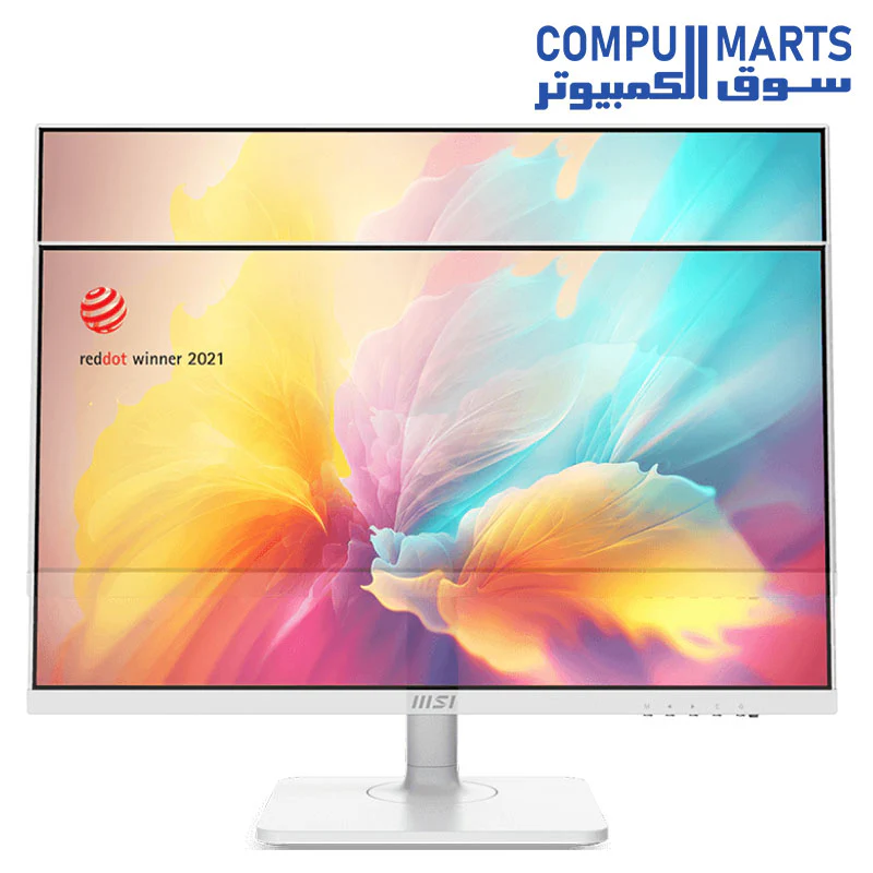 MSI Modern MD2412P, 24", 1920 x 1080 (FHD) IPS, FreeSync, HDR Ready, 100Hz, TUV Certified Eyesight Protection, 1ms, VGA, HDMI - Image 4