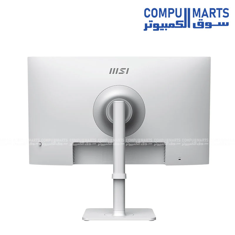 MSI Modern MD272UPHW 27" 4K UHD IPS Monitor – HDR400, Type-C 98W PD, 60Hz, Adaptive-Sync, Height & Pivot Adjustable, Built-in Speakers - Image 4