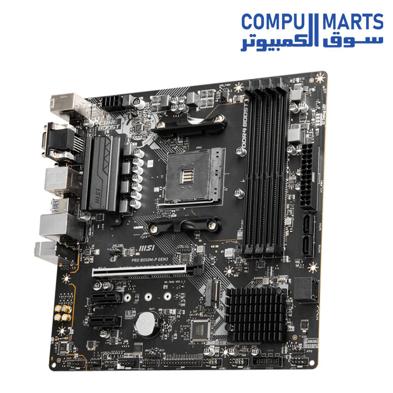 MSI MOTHERBOARD PRO B550M-P GEN3 - Image 4