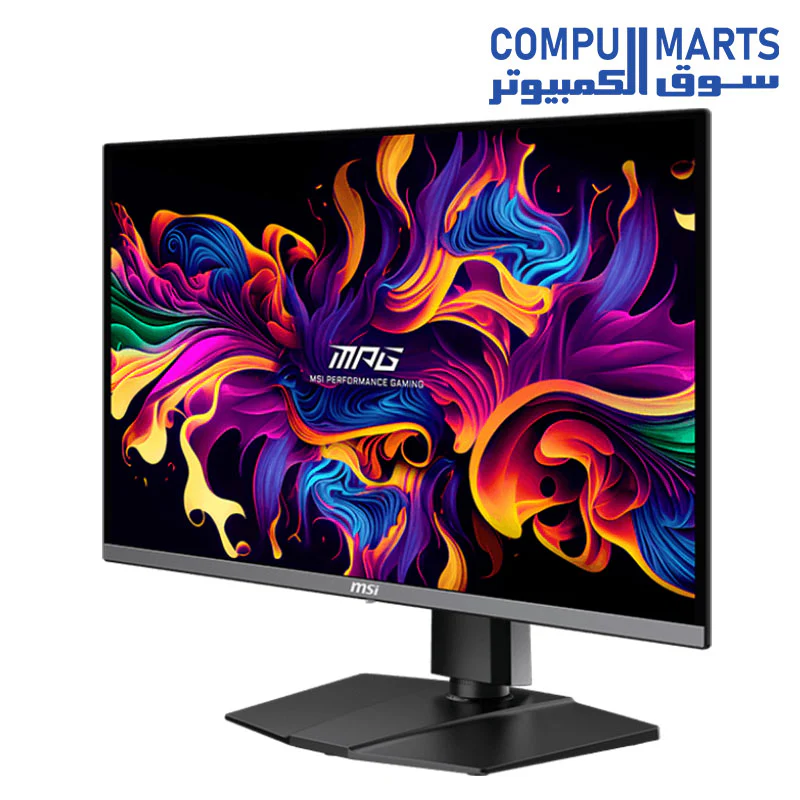MSI MPG 271QRX QD-OLED, 27 OLED Gaming Monitor, 2560 x 1440 (QHD), OLED 0.03ms Response time, 360Hz, True Black HDR 400, HDMI, DP Port, USB Type C, Tilt, Height - Image 2