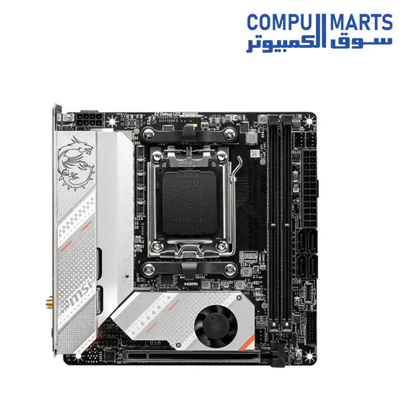 MSI MPG B650I EDGE WIFI AMD AM5 Mini ITX Motherboard - Image 2