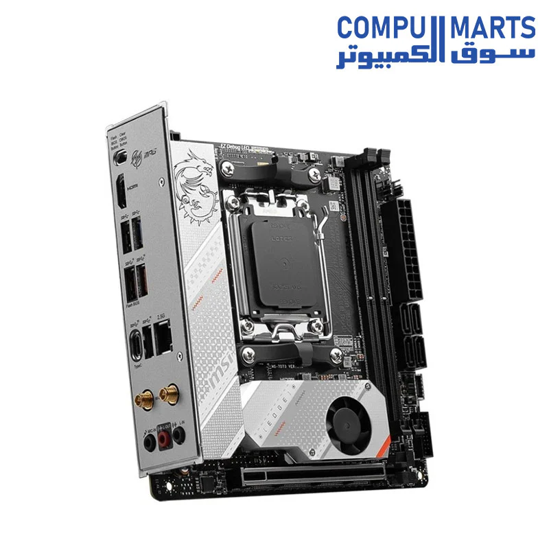 MSI MPG B650I EDGE WIFI AMD AM5 Mini ITX Motherboard - Image 3