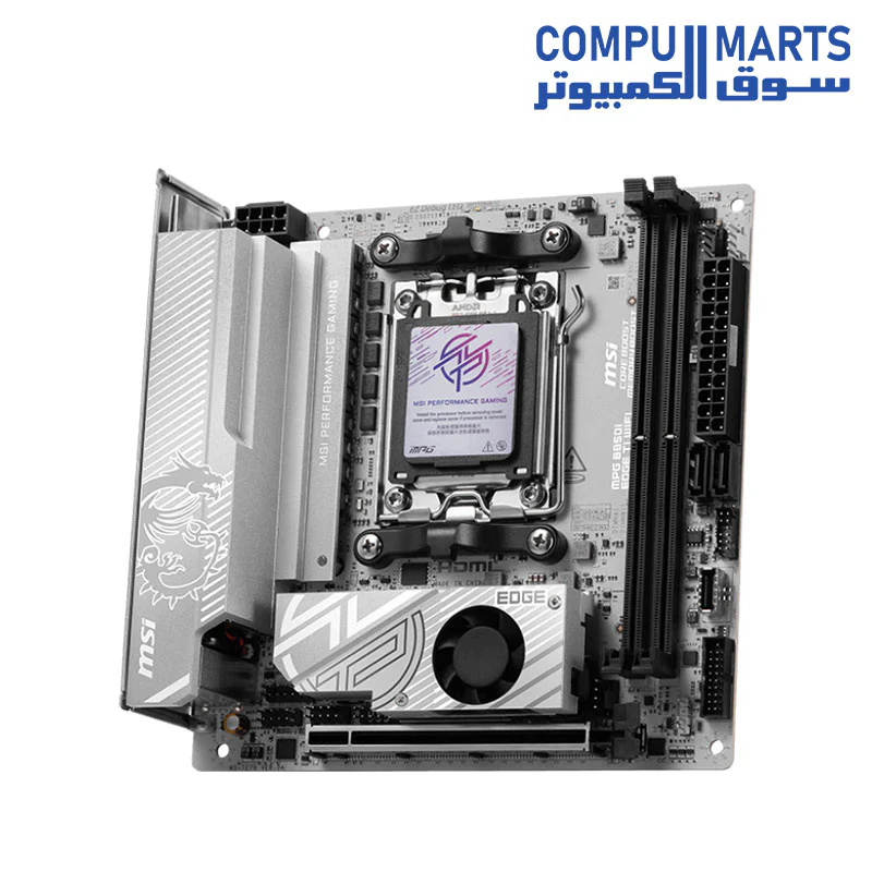 MSI MPG B850I EDGE TI WIFI ITX GAMING Motherboard- AMD AM5 CPUs - Image 3