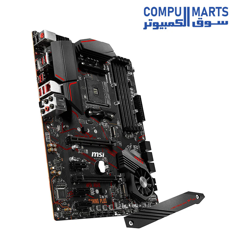 MSI MPG X570 GAMING PLUS Motherboard (AMD AM4, PCIe 4.0, DDR4, SATA 6Gb/s, M.2, USB 3.2 Gen 2, HDMI, ATX)Ryzen - Image 3