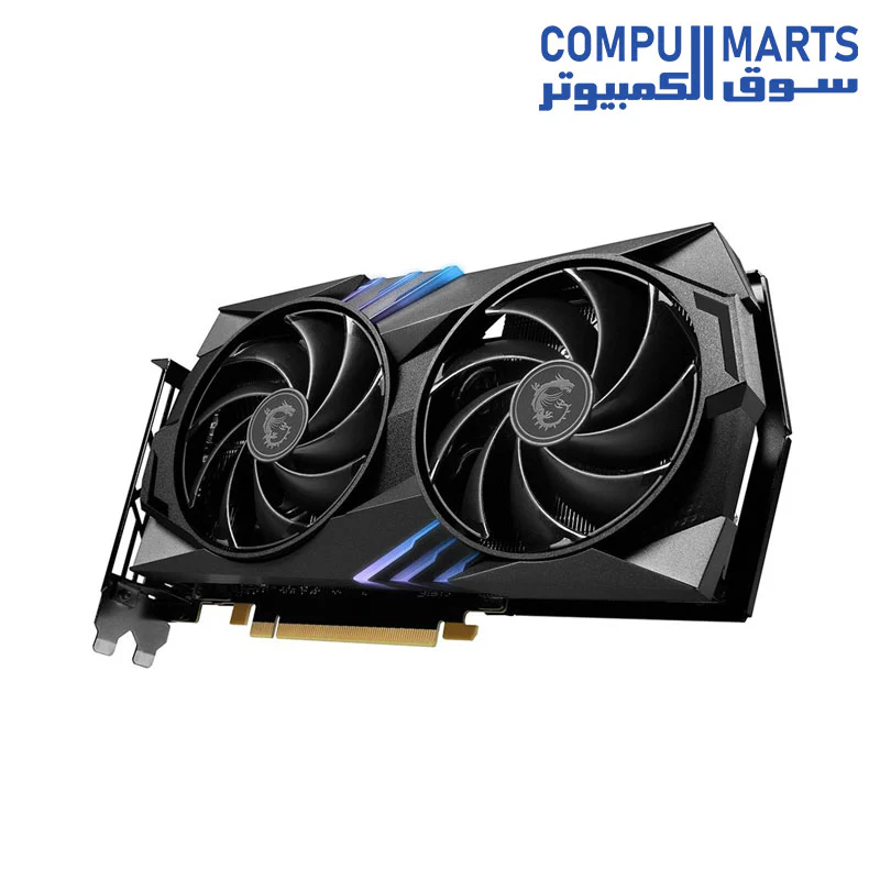 MSI NVIDIA GeForce RTX 4060 Ti Gaming X Dual Fan 8GB GDDR6 PCIe 4.0 Graphics Card - Image 4