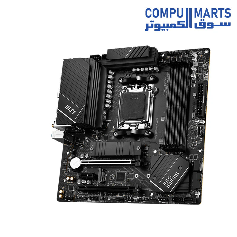 MSI PRO B650M A WIFI DDR5 AM5 Motherboard - Image 2