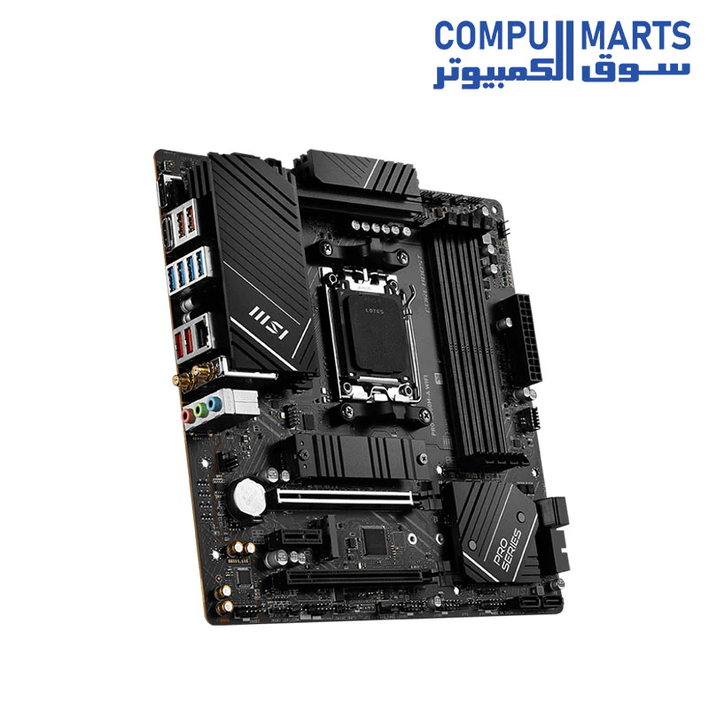 MSI PRO B650M A WIFI DDR5 AM5 Motherboard - Image 3