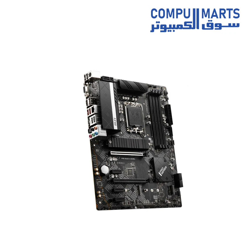 MSI PRO B660-A DDR4 LGA 1700 Intel B660 SATA 6Gb/s ATX Intel Motherboard - Image 2