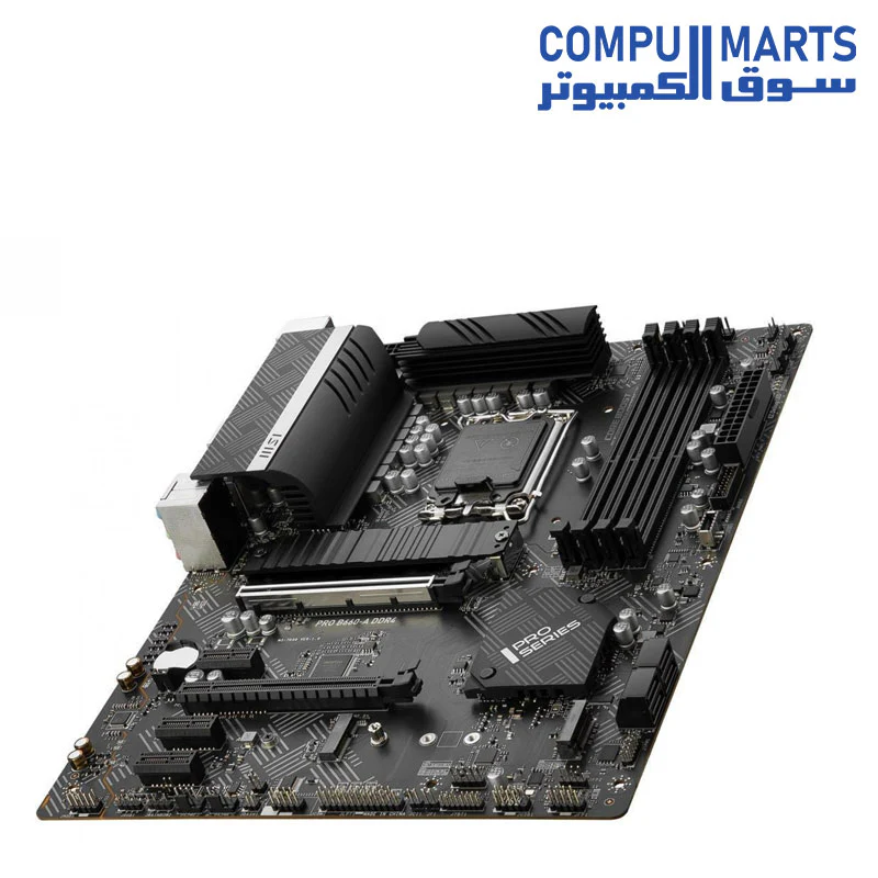 MSI PRO B660-A DDR4 LGA 1700 Intel B660 SATA 6Gb/s ATX Intel Motherboard - Image 3