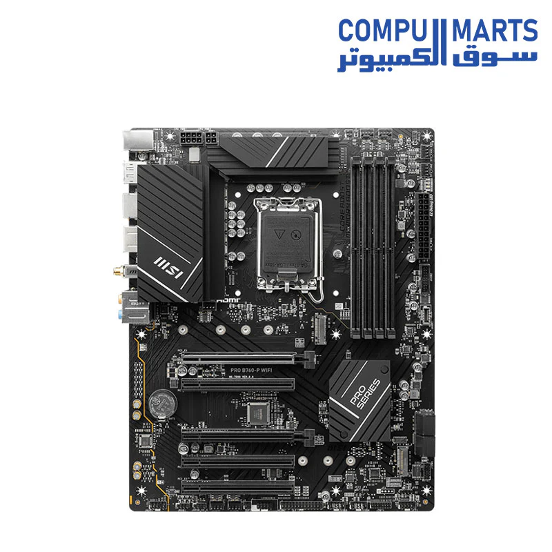 MSI PRO B760-P WIFI DDR5 Motherboard - Image 2