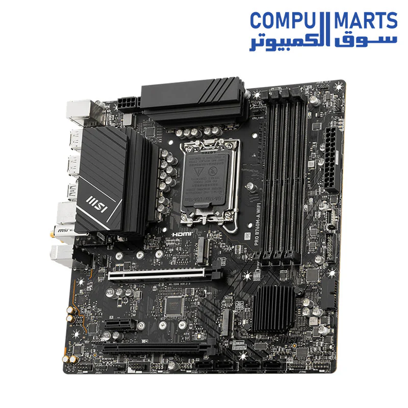 MSI PRO B760M-A WIFI Gaming Motherboard - Image 4