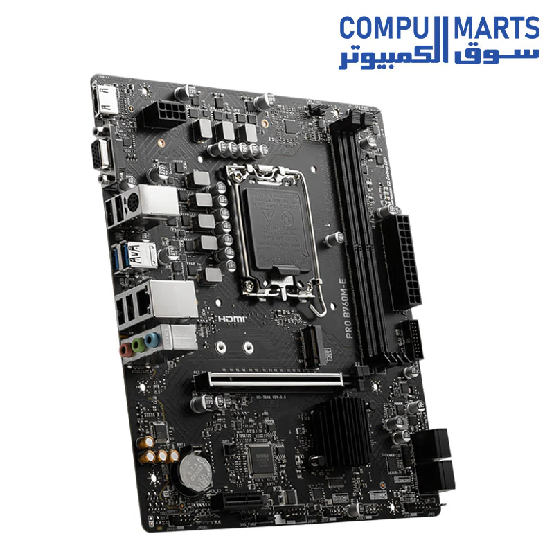 MSI PRO B760M-E Motherboard - Image 4