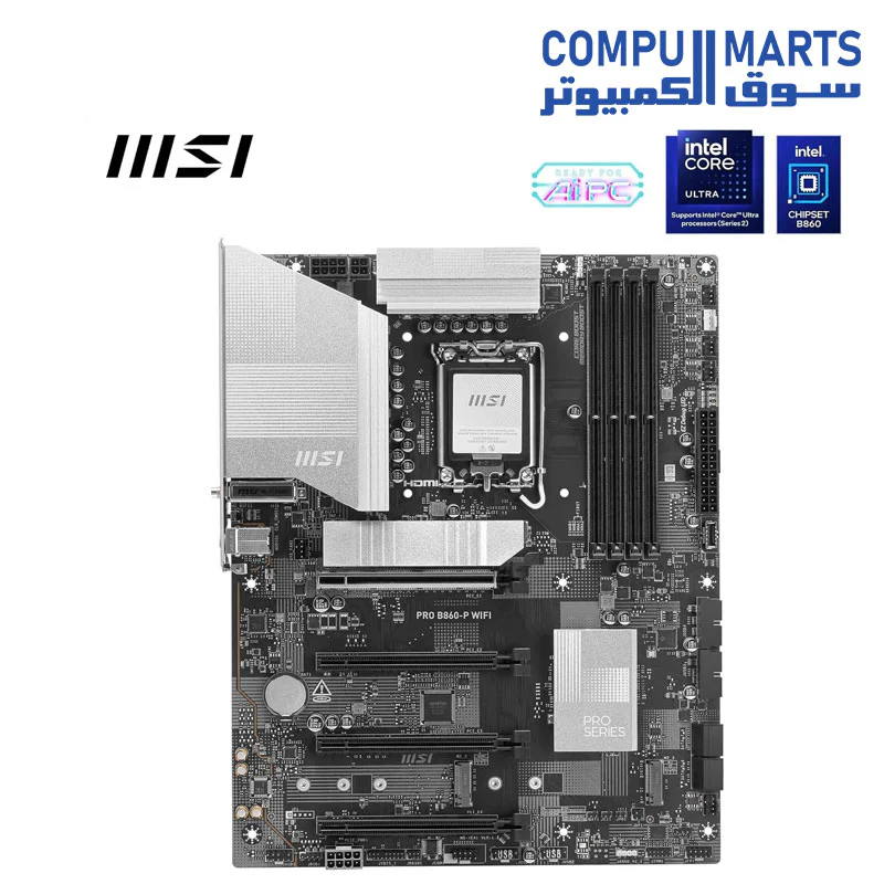 MSI Pro B860-P WiFi Motherboard - Image 2