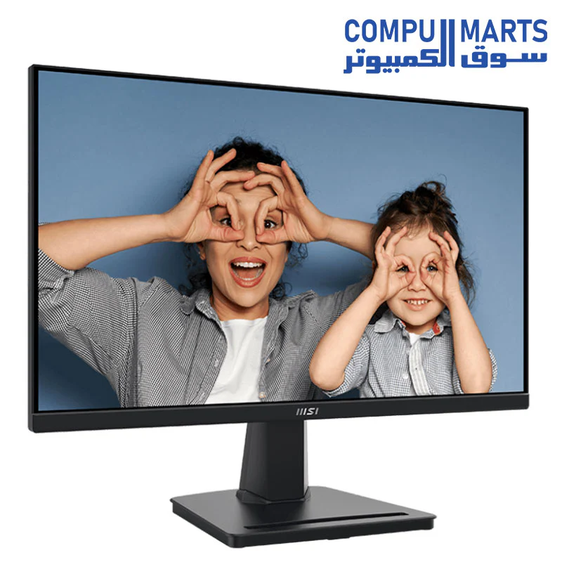 MSI PRO MP225 22 Inch Full HD Office Monitor - 1920 x 1080 IPS Panel, 100 Hz, HDMI, D-Sub (VGA) - Image 2