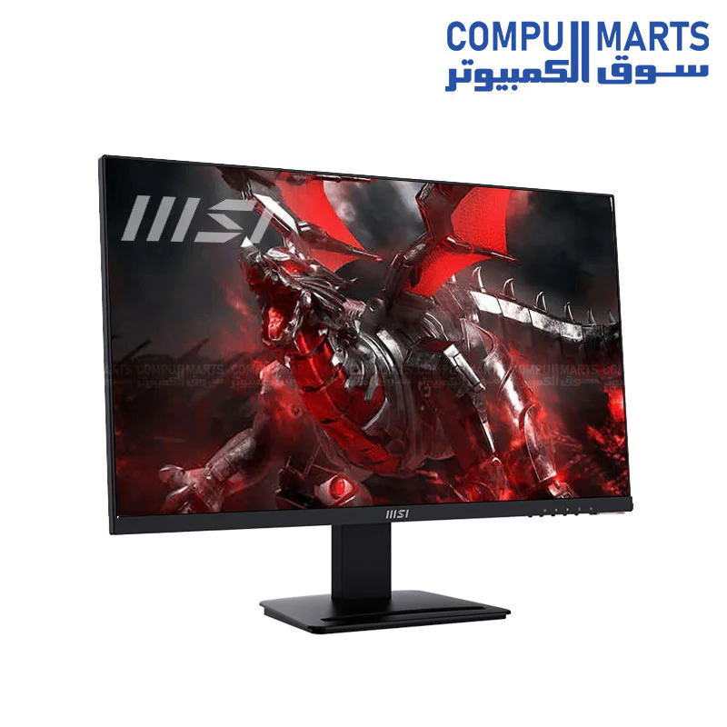 MSI PRO MP243X 23.8 Inch Monitor, FHD (1920 x 1080), 100Hz, IPS, 1ms,SRGB : 119%, 1xHDMI, 1xDisplayPort, Built-in Speakers - Image 2
