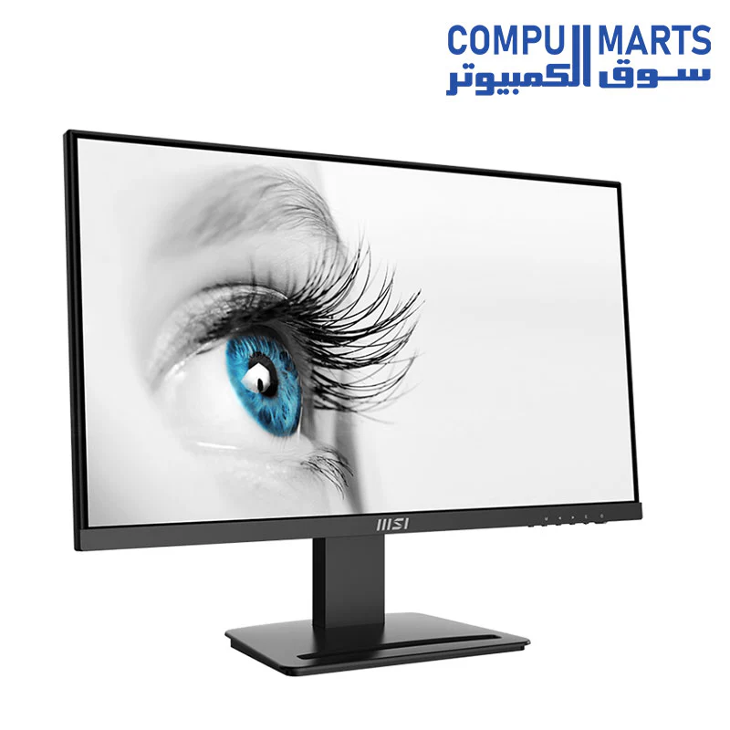 MSI PRO MP243X 23.8 Inch Monitor, FHD (1920 x 1080), 100Hz, IPS, 1ms,SRGB : 119%, 1xHDMI, 1xDisplayPort, Built-in Speakers - Image 9