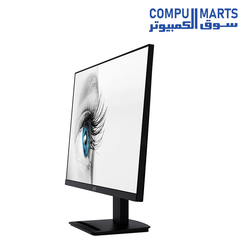 MSI Pro MP273A, 27 inch , 1920 x 1080 (FHD), IPS, 100Hz, TUV Certified Eyesight Protection, 4ms, Displayport, HDMI, Tilt, Black - Image 8