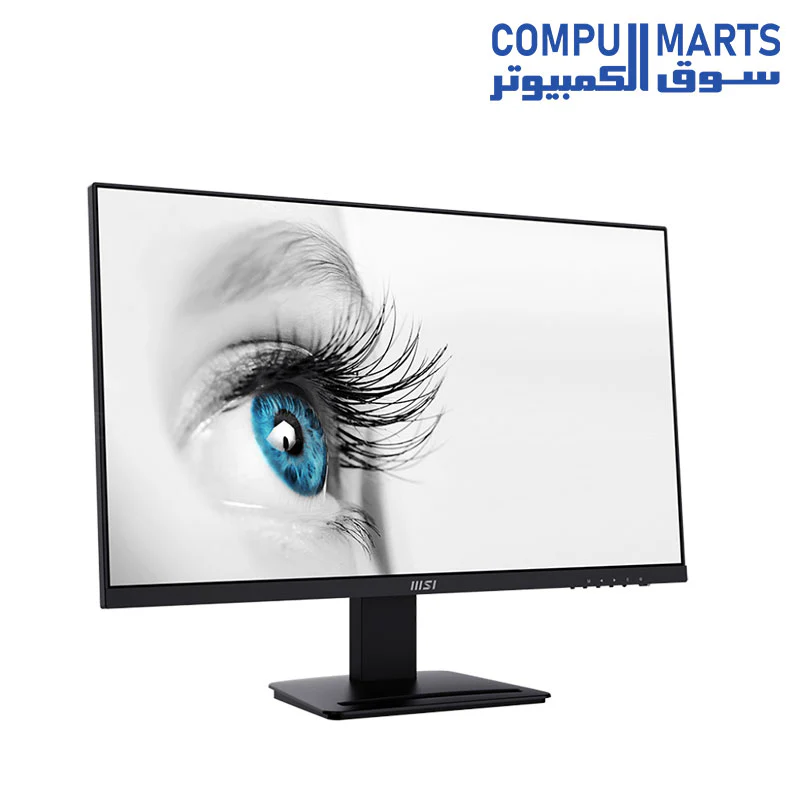 MSI Pro MP273A, 27 inch , 1920 x 1080 (FHD), IPS, 100Hz, TUV Certified Eyesight Protection, 4ms, Displayport, HDMI, Tilt, Black - Image 9