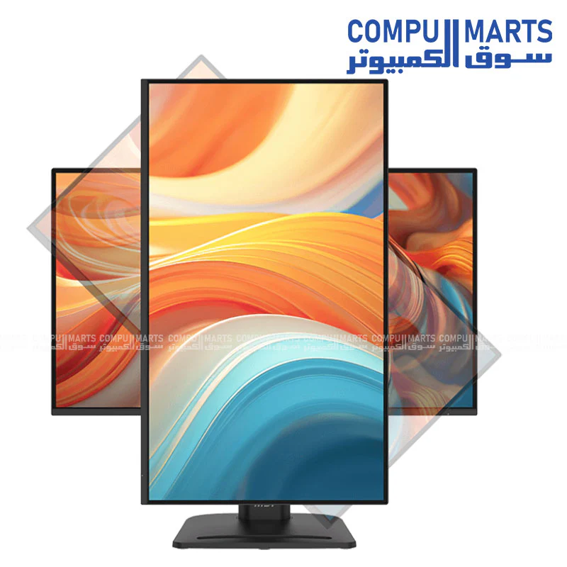 MSI PRO MP275PG E14 27" FHD IPS Monitor – 144Hz, Adaptive-Sync, Adjustable Stand, Built-in Speakers - Image 2