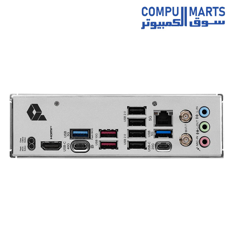 MSI PRO X870-P WiFi ProSeries Motherboard (AMD Ryzen 9000/8000/7000 Series Processors, AM5, DDR5, PCIe 5.0, M.2 Gen5, SATA 6Gb/s, USB 40Gbps, HDMI/DP, Wi-Fi 7, Bluetooth 5.4, 5Gbps LAN, ATX) - Image 4