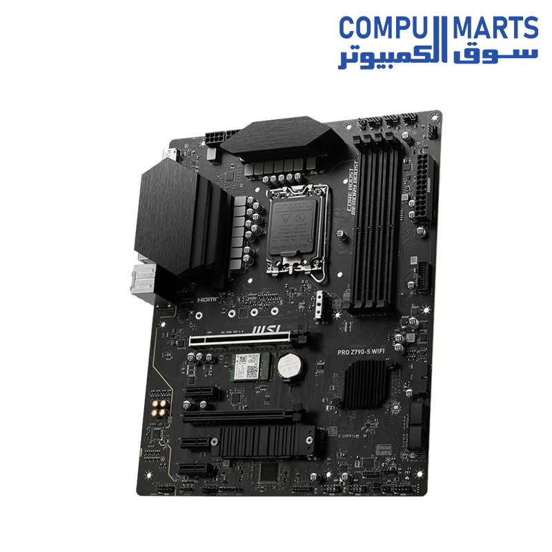 MSI PRO Z790-S WiFi ProSeries Motherboard – Intel LGA1700 – DDR5 – ATX – PCIe 5.0 – M.2 – WiFi – Supports 14th / 13th / 12th Gen Intel - Image 3