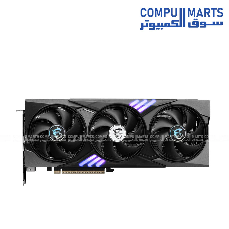 MSI GeForce RTX 5060 Ti 16GB GDDR7 GAMING TRIO OC – Triple-Fan Cooling, PCIe Gen5, 28Gbps Memory - Image 2