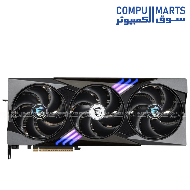 MSI GeForce RTX 5090 GAMING TRIO OC 32GB GDDR7 Graphics Card – 512-bit PCIe 5.0 – Triple Fan – 1000W PSU Recommended - Image 2