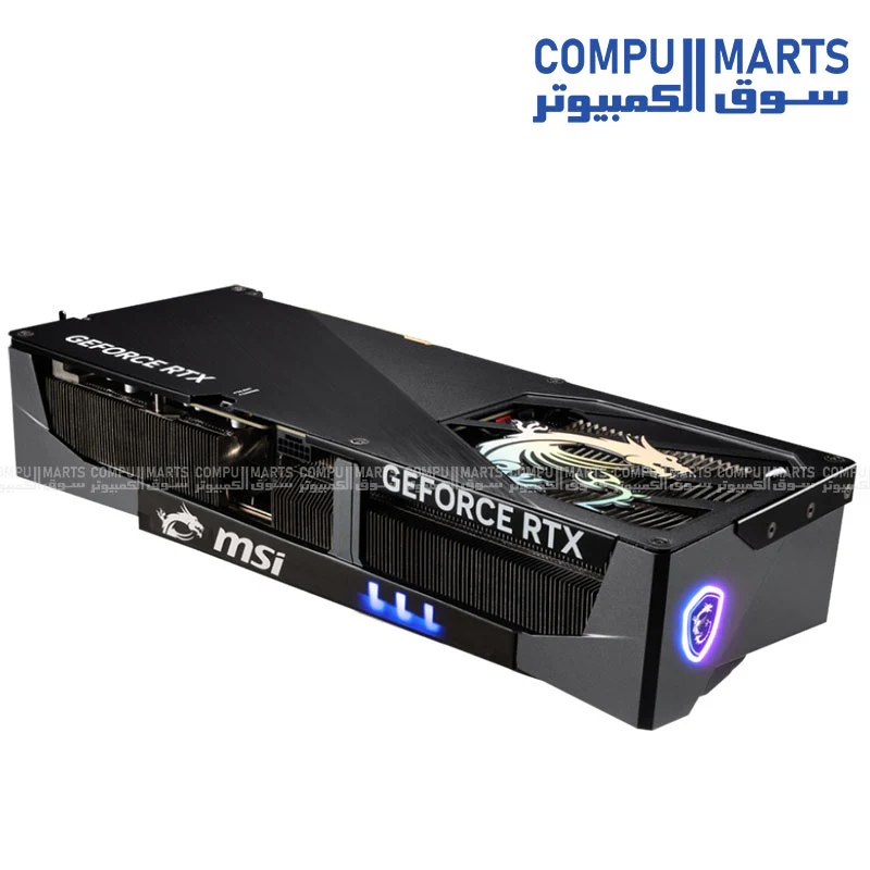 MSI GeForce RTX 5090 GAMING TRIO OC 32GB GDDR7 Graphics Card – 512-bit PCIe 5.0 – Triple Fan – 1000W PSU Recommended - Image 3