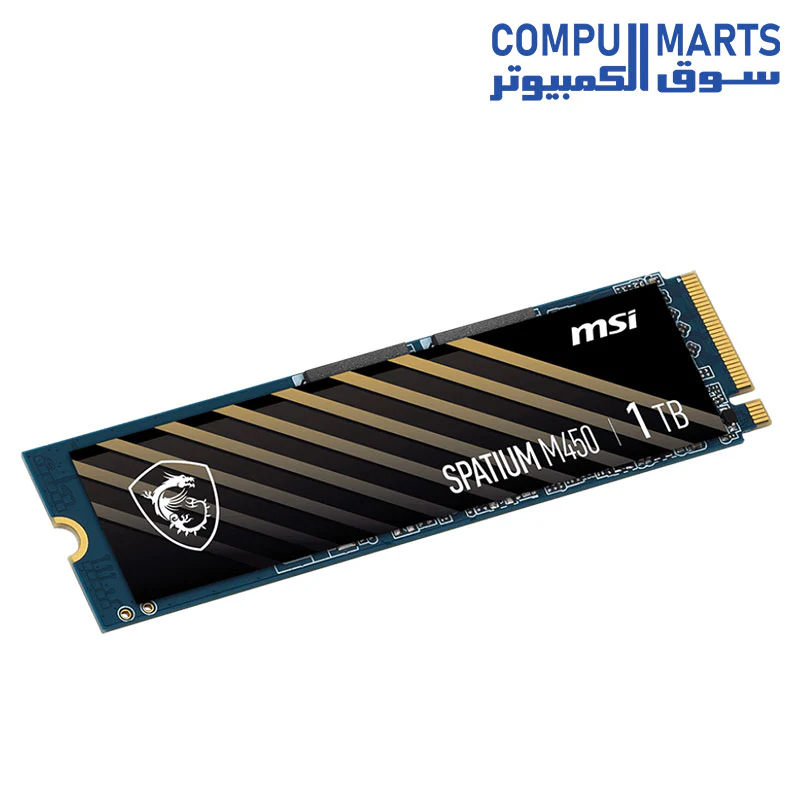 MSI SPATIUM M450 PCIe 4.0 NVMe M.2 SSD - Image 3