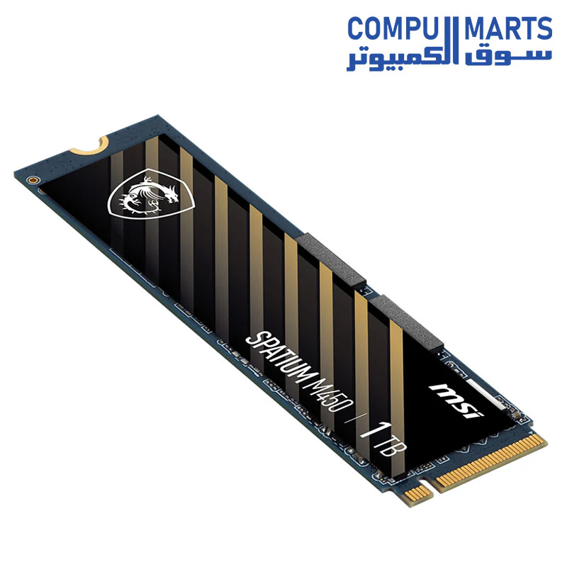 MSI SPATIUM M450 PCIe 4.0 NVMe M.2 SSD - Image 4