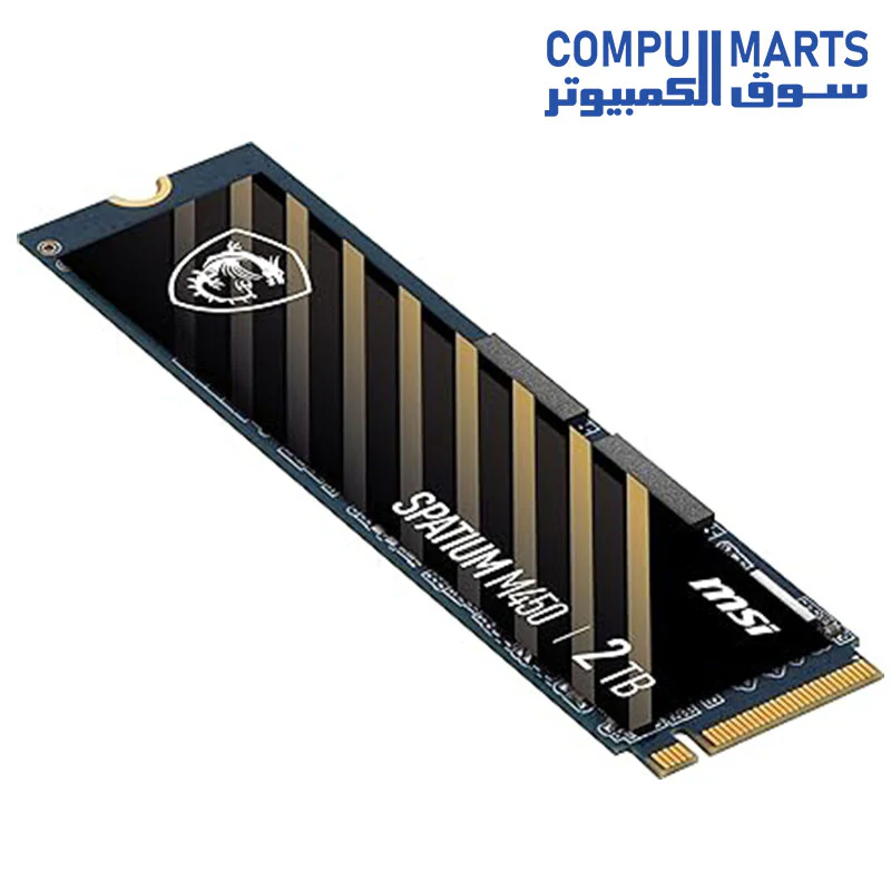 MSI SPATIUM M450 PCIe 4.0 NVMe M.2 SSD - Image 6