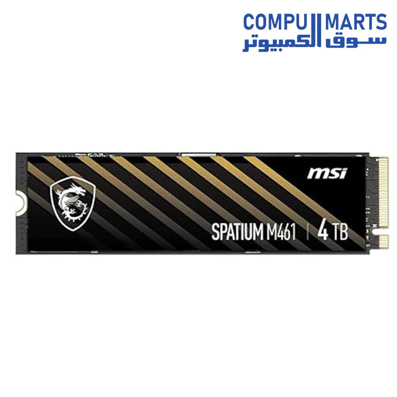 MSI SPATIUM M461 PCIe 4.0 NVMe M.2 Internal SSD - Image 6