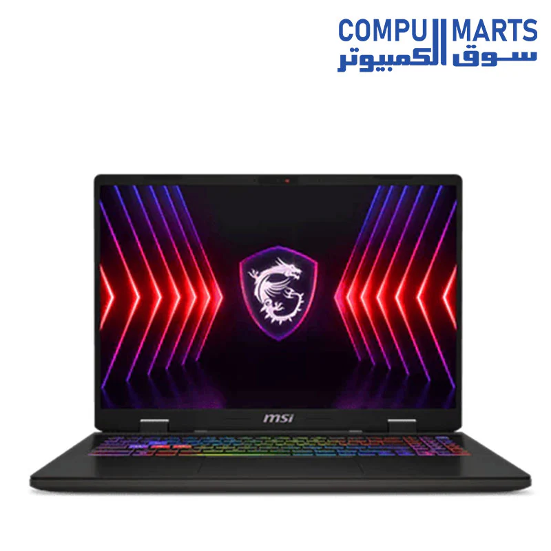 MSI Sword 16 HX B13VFKG-687EG Laptop (Intel Core i7-13700HX - 16GB Ram - M.2 NVMe 512GB - Nvidia RTX 4060 8GB - 16 Inch FHD+ IPS 144Hz - Win11) - Cosmos Gray - Image 2