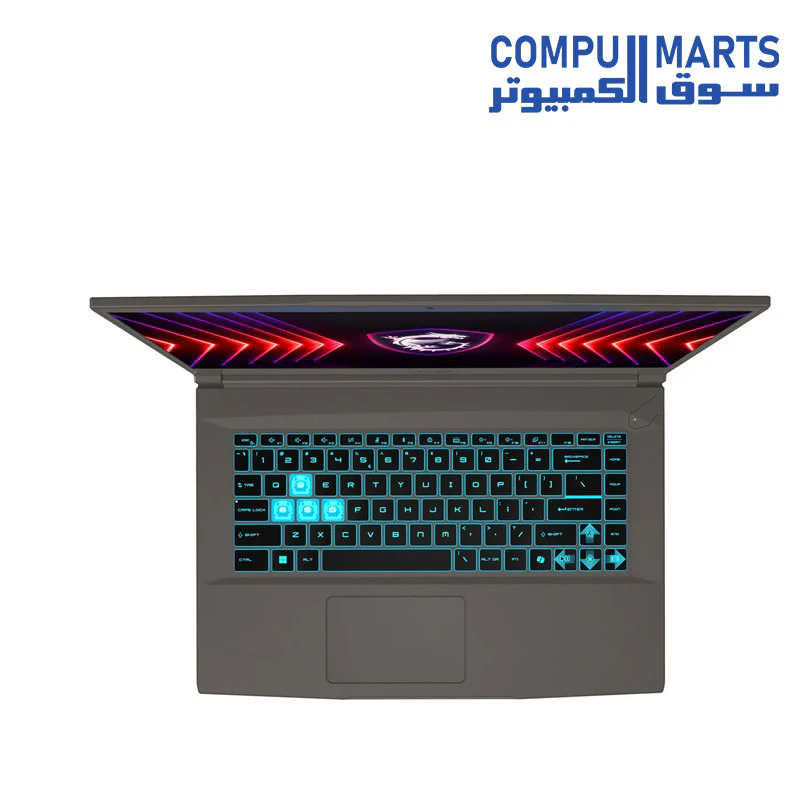 MSI Thin 15.6 inch FHD 144Hz Gaming Laptop Intel Core i5-13420H NVIDIA GeForce RTX 4060 - 16GB DDR4 512GB SSD Gray (2025) - Image 5