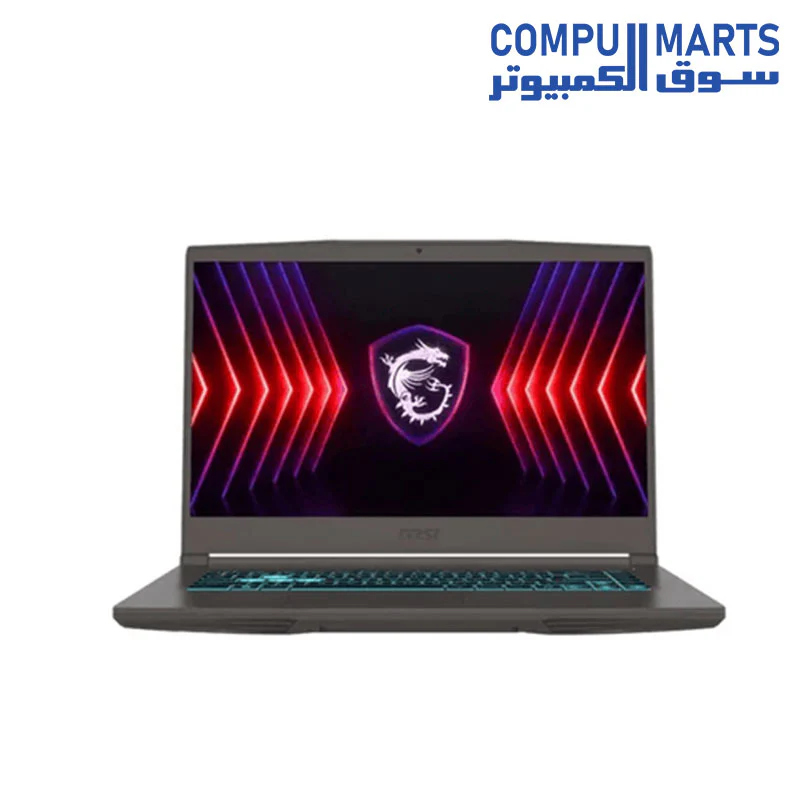 Msi Thin 15 B12UDX-2224US Gaming Laptop Intel Core i5-12450H 512GB SSD 8GB Ram Nvidia GeForce RTX 3050 15.6" Inch FHD Win.11 - Cosmos Gray  - Image 2