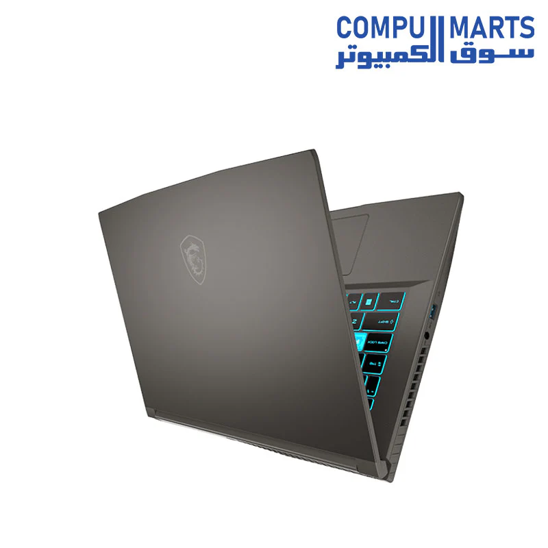 Msi Thin 15 B12UDX-2224US Gaming Laptop Intel Core i5-12450H 512GB SSD 8GB Ram Nvidia GeForce RTX 3050 15.6" Inch FHD Win.11 - Cosmos Gray  - Image 4
