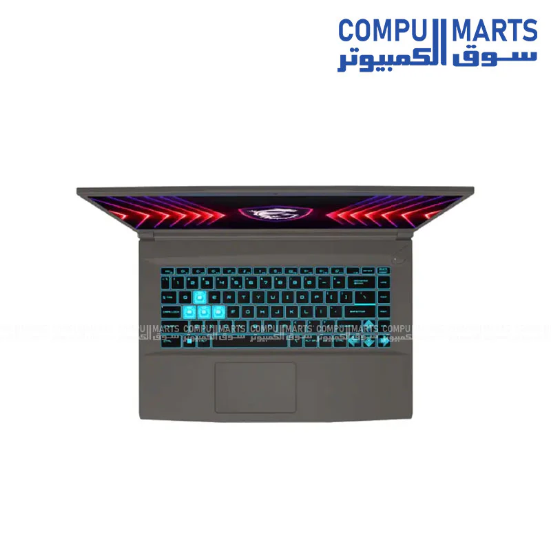 MSI Thin 15 B13UC Gaming Laptop – Intel Core i7-13620H, RTX 3050 4GB, 16GB RAM, 512GB SSD, 15.6" FHD – Cosmos Grey - Image 3