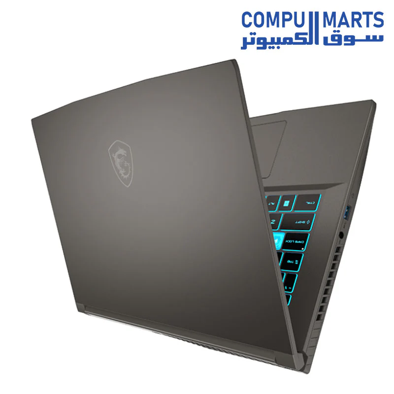 MSI Thin 15 B13UC Gaming Laptop – Intel Core i7-13620H, RTX 3050 4GB, 16GB RAM, 512GB SSD, 15.6" FHD – Cosmos Grey - Image 4