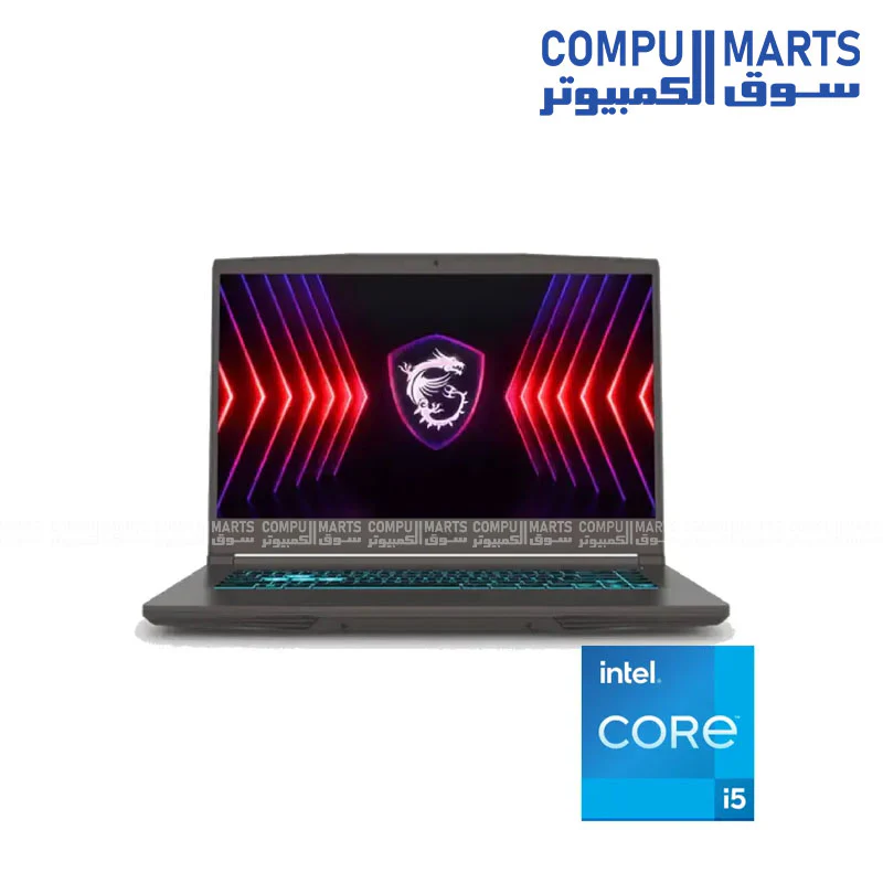 MSI THIN 15 B13UCX -9S7-16R831-2891-GAMING LAPTOP-Core i5-13420H - 8GB RAM - 512GB SSD - NVIDIA GeForce RTX 2050 4GB - 15.6" FHD - DOS - Image 2