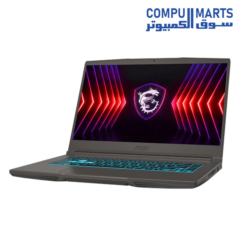 MSI Thin 15 B13UCX Gaming Laptop Intel Core I7-13620H 16GB Ram 512GB SSD Nvidia RTX 2050 GDDR6 4GB, PCIe4 WiFi 6E 15.6 FHD 144Hzz - Image 2
