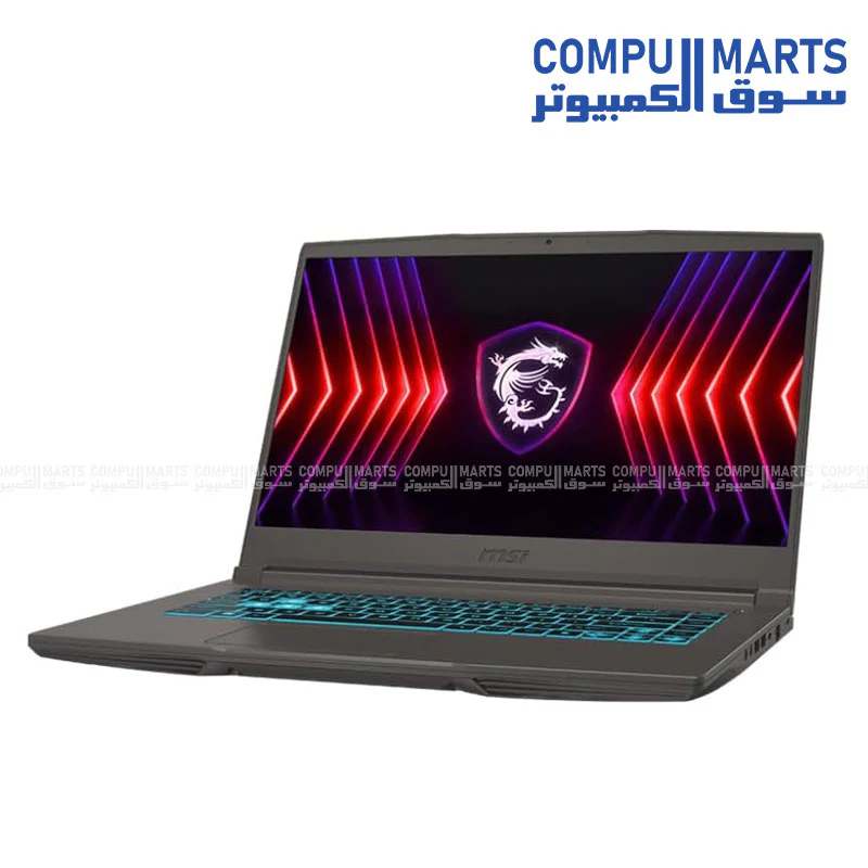 MSI Thin 15 B13VE Gaming Laptop – Intel Core i7-13620H, RTX 4050, 16GB RAM, 1TB SSD, 144Hz – Cosmos Grey - Image 2