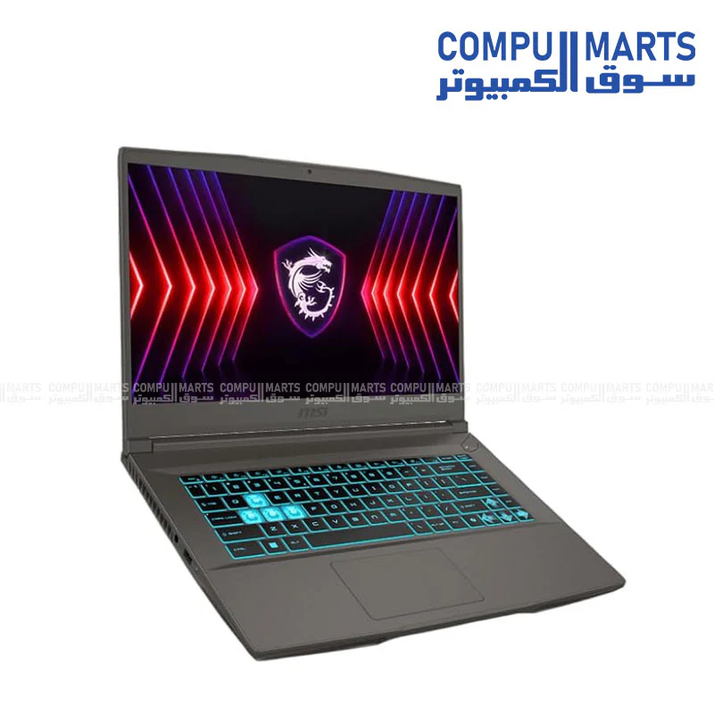 MSI Thin 15 B13VE Gaming Laptop – Intel Core i7-13620H, RTX 4050, 16GB RAM, 1TB SSD, 144Hz – Cosmos Grey - Image 3