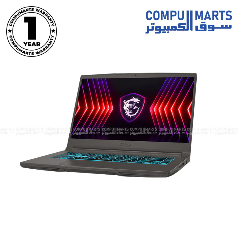 MSI Thin 15 B13VE Gaming Laptop – i5-13420H, RTX 4050, 16GB RAM, 512GB SSD, 15.6" 144Hz - Image 2