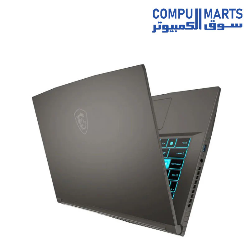 MSI Thin A15 B7VE Gaming Laptop – AMD Ryzen 7 7735HS, NVIDIA GeForce RTX 4050 6GB, 15.6" FHD Display, 16GB DDR5 RAM, 512GB SSD, DOS, Black - Image 4