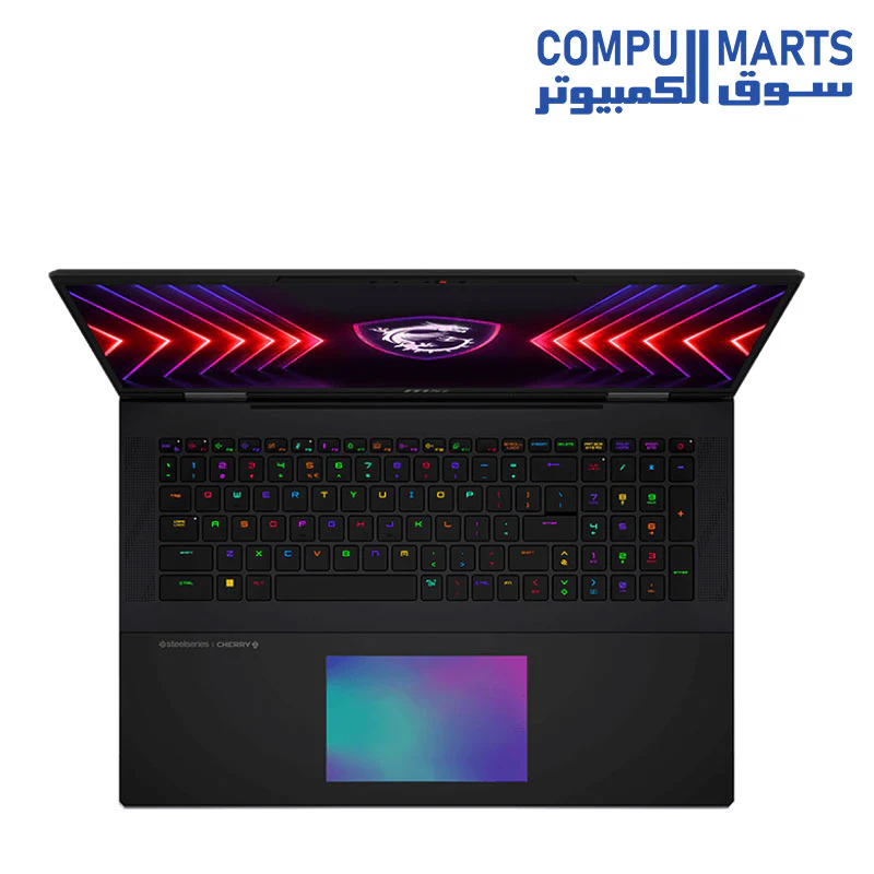 MSI TITAN 18HX A14VI-093KH - I9 14900HX - (64GB) DDR5 32GB*2 - SSD 2TB PCIE - RTX 4090 16GB GDDR6 - 18"UHD - IPS -120HZ - Windows 11 - Image 3