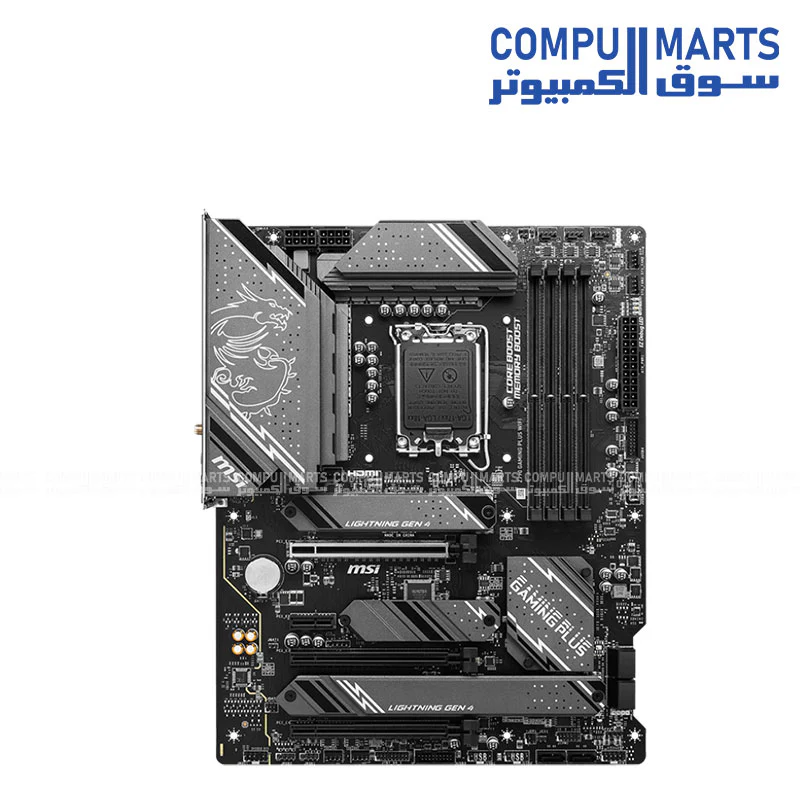 MSI MPG Z790 GAMING PLUS WIFI – Intel LGA 1700 ATX Motherboard | DDR5 | Wi-Fi 6E | PCIe 5.0 - Image 2