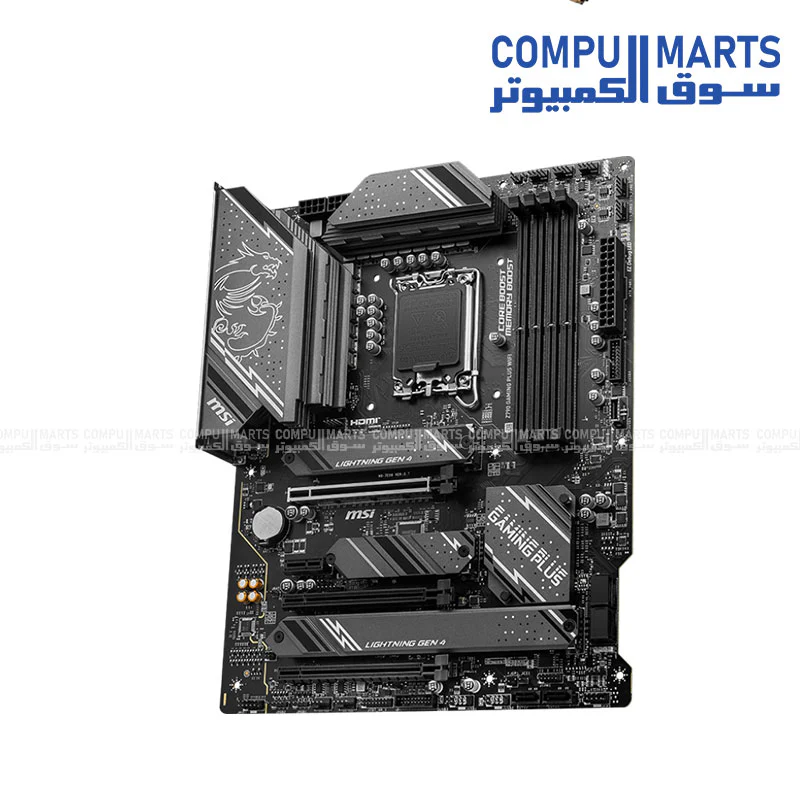 MSI MPG Z790 GAMING PLUS WIFI – Intel LGA 1700 ATX Motherboard | DDR5 | Wi-Fi 6E | PCIe 5.0 - Image 3