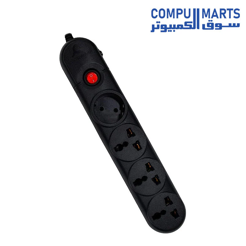 MULTI-PLUG POWER HUB SYSTEMMAX 2M - SMPG.4P2U - Image 2